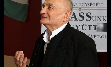 Búcsú K. Szabó Benedek aranykoszorús versmondótól