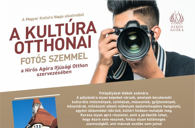 Fotópályázat a kultúra otthonairól