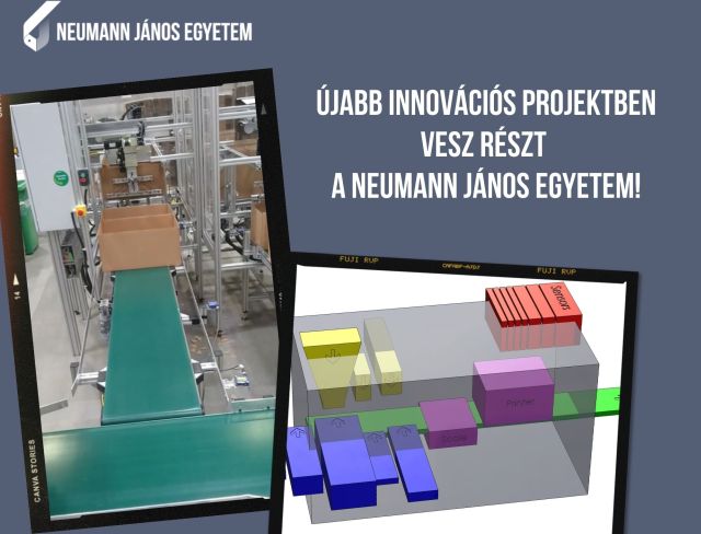 Új innovációs projekt a Neumann János Egyetemen!