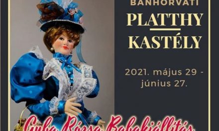 Guba Rózsa Babakiállítás a bánhorváti Platthy-kastélyban