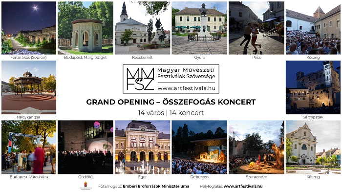 „Grand Opening – Összefogás”:  Az első élő kulturális találkozás hétvégéje!