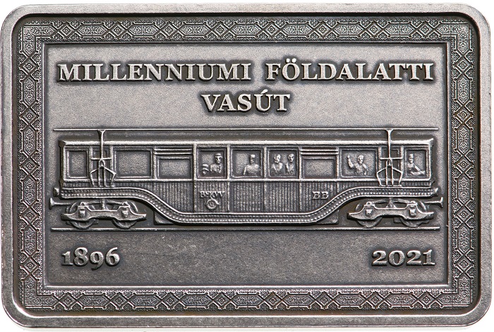 Különleges emlékérmén a 125 éves Kisföldalatti