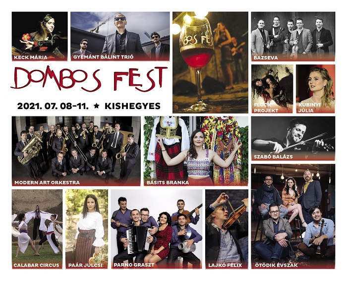 Dombos Fest a vajdasági Kishegyesen július elején