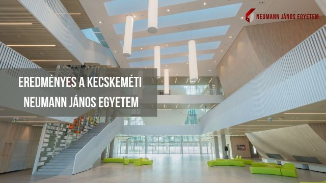 Eredményes a kecskeméti Neumann János Egyetem