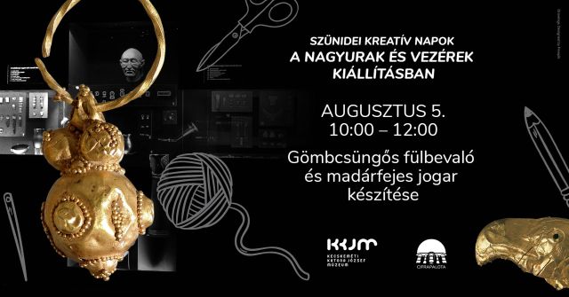 Augusztusban is kreatív foglalkozások a Cifrapalotában!