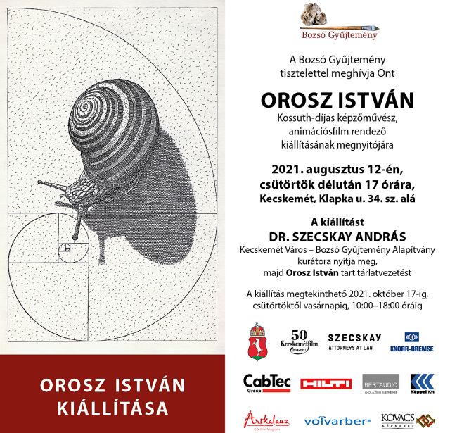 Orosz István kiállítása a Bozsó Gyűjteményben