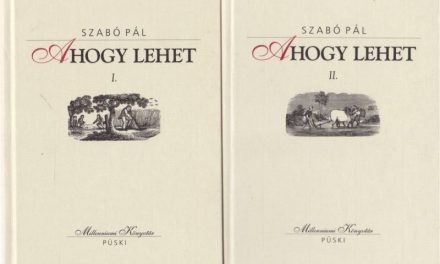Szabó Pál: Ahogy lehet – Könyvajánló
