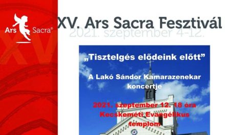 Hangverseny Lakó Sándor emlékére Kecskeméten