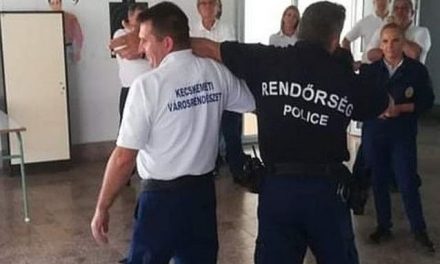 Intézkedéstaktikai képzésen vettek részt a városrendészek