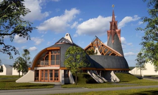 Makovecz Imre: Összetartozás temploma – Összekötni az eget és a földet