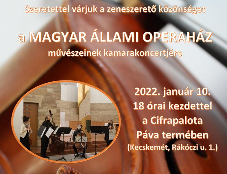 A Magyar Állami Operaház művészeinek kamarakoncertje