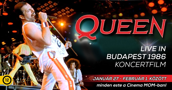 Újra mozivásznon a Queen legendás budapesti koncertje