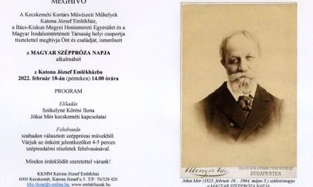 Jókai Mór kecskeméti kapcsolatai – Katona József Ház