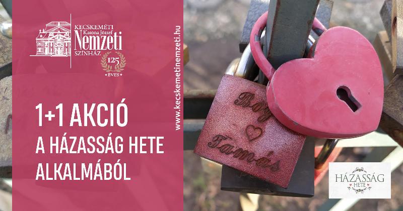 Színházi akció a Házasság hetén
