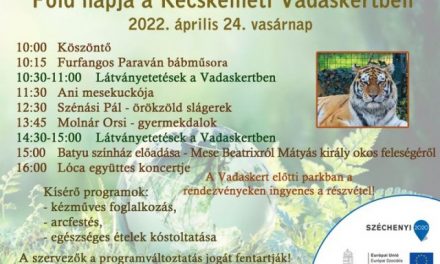 Föld napja a Kecskeméti Vadaskertben