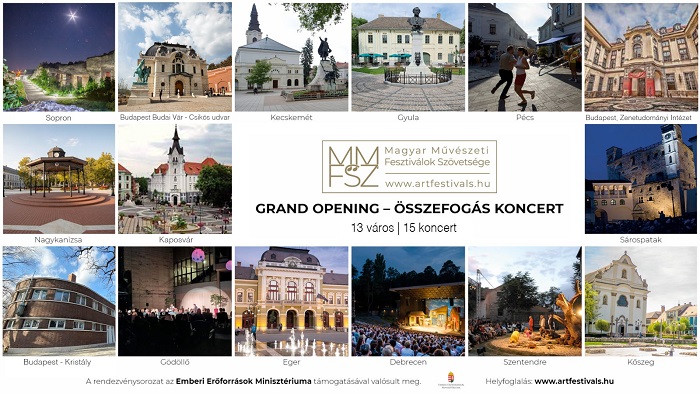Grand Opening – Ingyenes koncertek hétvégéje