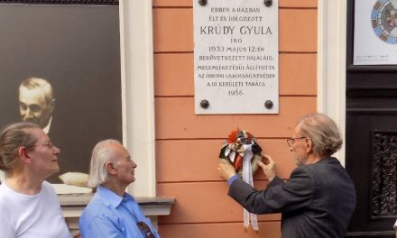 „Krúdy a jövendőnek írt a múltról”