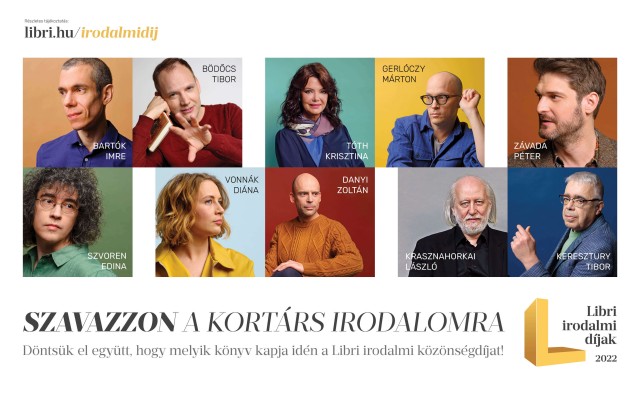 Libri irodalmi díjak – Május 10-ig szavazhatunk!