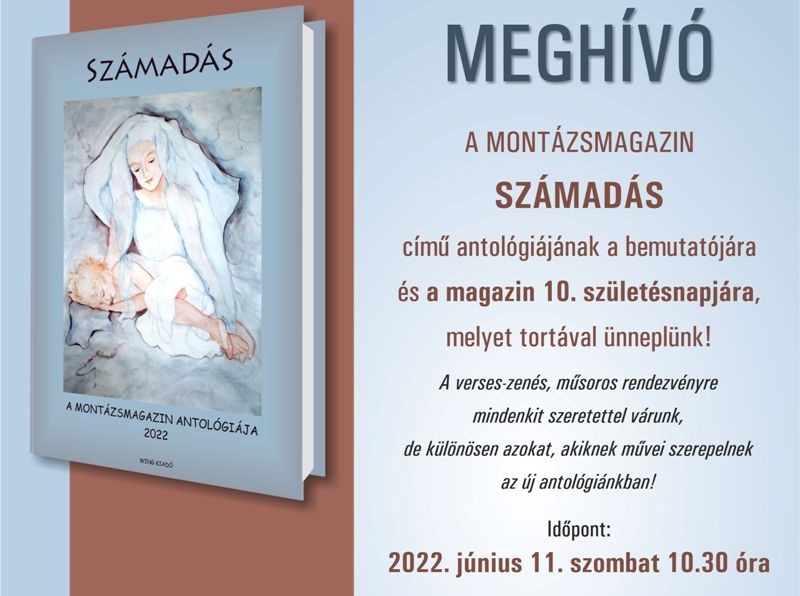 Antológia bemutató – 10 éves a Montázsmagazin