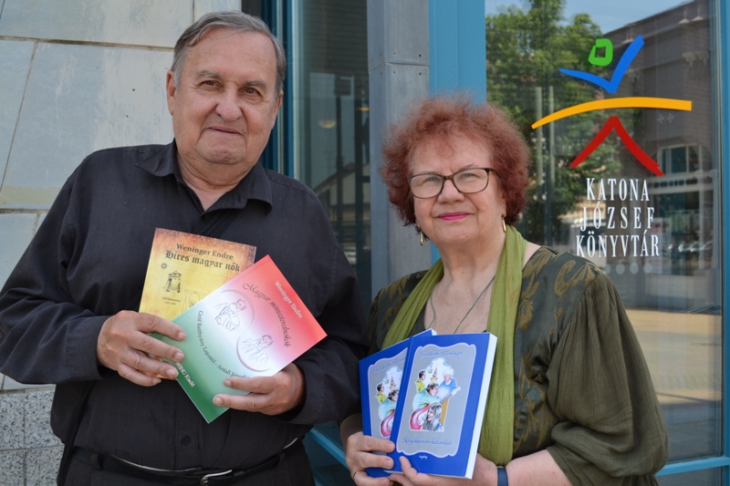 A Weninger házaspár is dedikál Kecskeméten