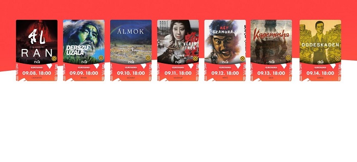 Kuroszava filmek a Cinema MOM szeptemberi estéin