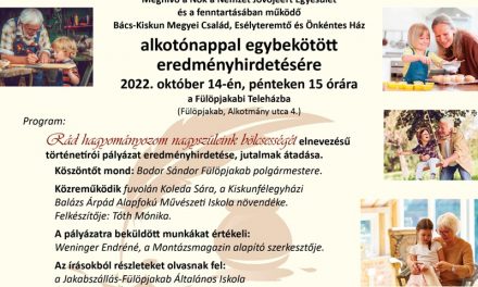 A történetírói pályázat eredményhirdetése