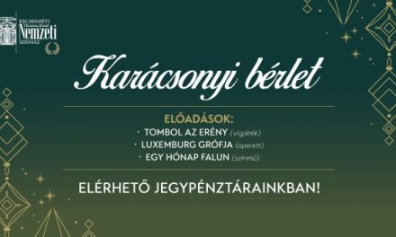 Karácsonyra hangolódás a kecskeméti színházban