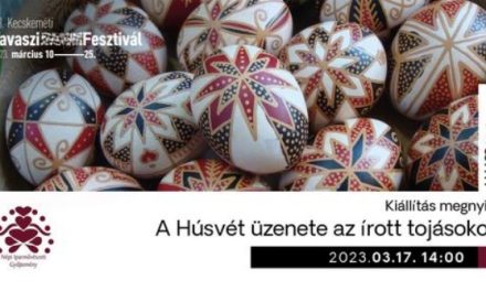 Húsvét üzenete az írott tojásokon