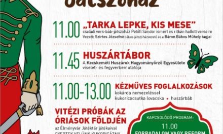 Március 15-én játszóház a Hírös Agórában