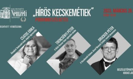 Pódiumbeszélgetés HÍRÖS KECSKEMÉTIEKKEL