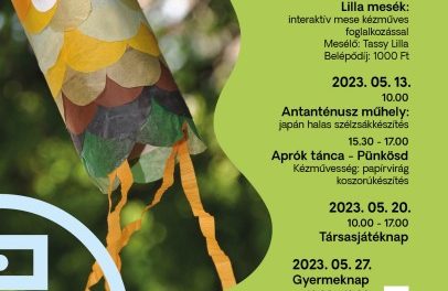 Májusi programok a SZÓRAKATÉNUSZban