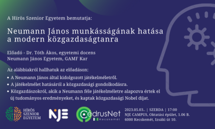 A Hírös Szenior Egyetem előadás sorozata