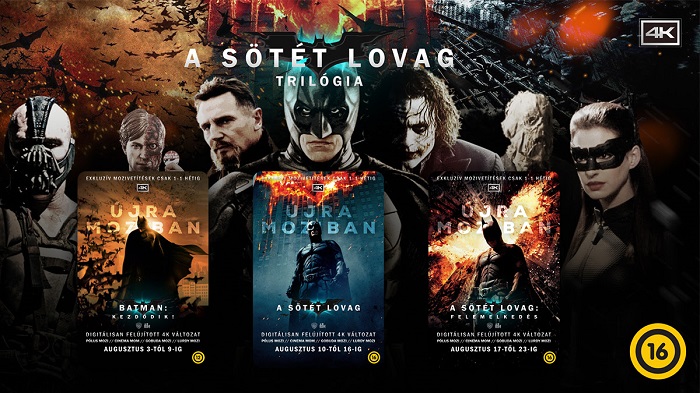 Batman – Újra a mozikban a Sötét lovag trilógia