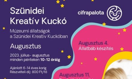 Szünidei foglalkozások a Cifrapalotában
