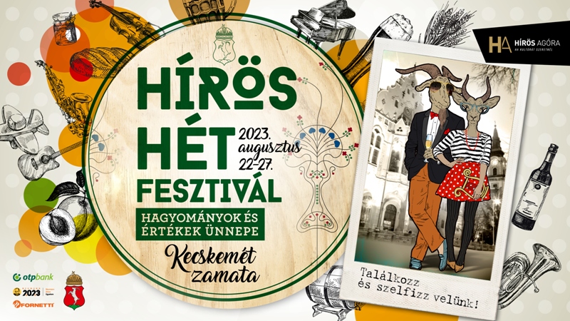 Újabb fesztivált szervez Kecskeméten a Hírös Agóra