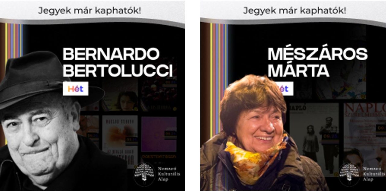 Bertolucci – Mészáros Márta retrospektív sorozat