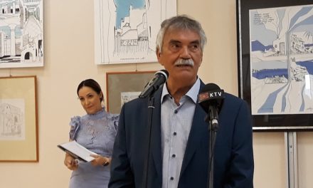 Dr. Farkas Gábor építész grafikai életmű kiállításáról