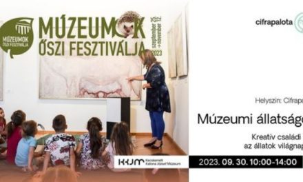 Múzeumok Őszi Fesztiválja a Cifrapalotában