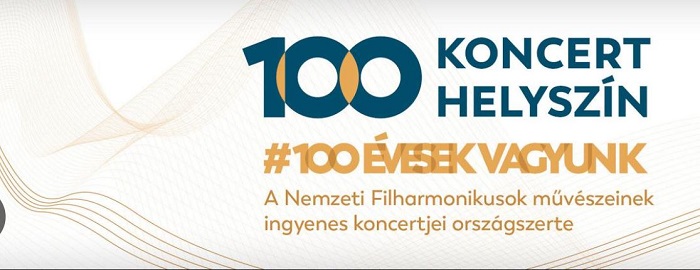Száz koncert száz helyszínen ajándékba