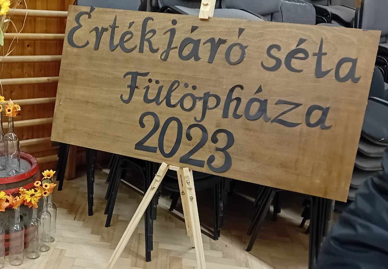 Térségi Értékjáró Sétát szerveztek Fülöpházán