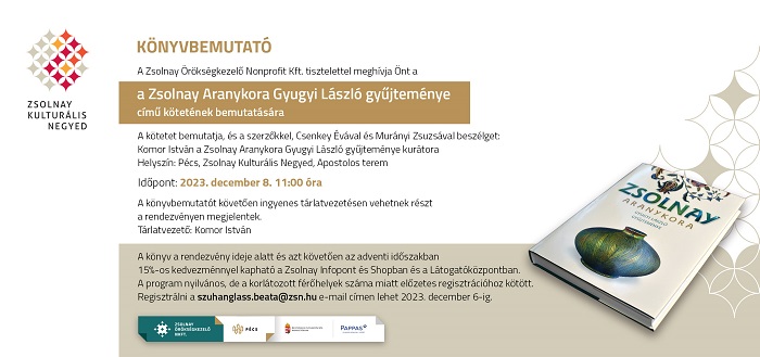 Zsolnay Aranykora Gyugyi László gyűjteménye