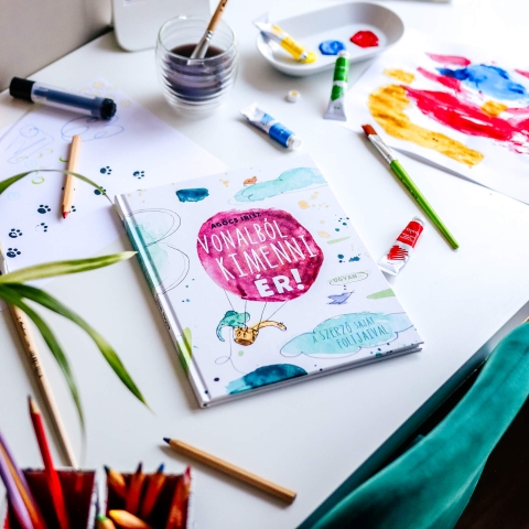 Vonalból kimenni ér! A Bookline Kids új könyve