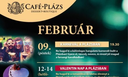 Café Plázs Dessert & Boutique programajánló