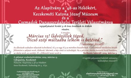 Rajzpályázat március 15. alkalmából
