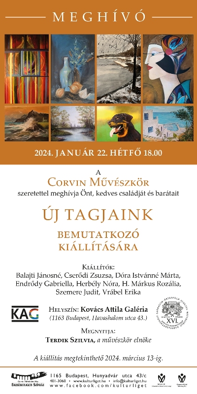 Az ecset és az ujjai segítségével varázsolja a vászonra mindazt, ami legbelül van