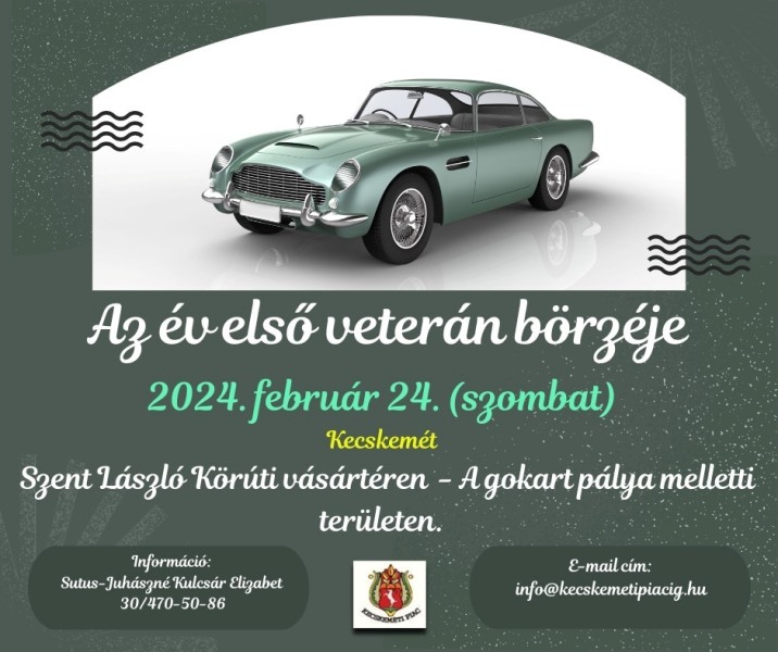 Veterán autók börzéje a Szent László körúton