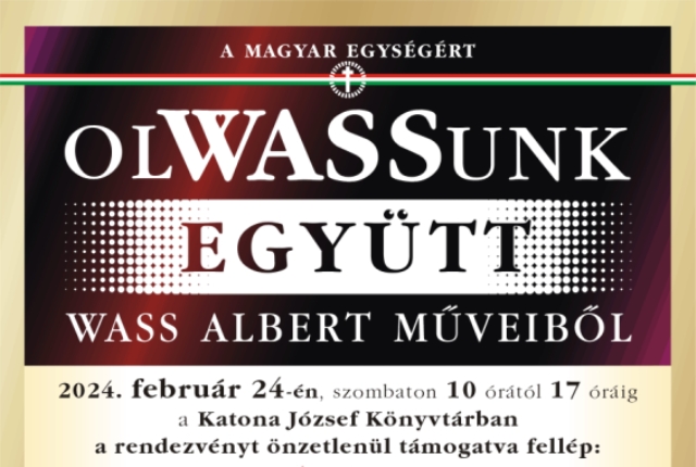 Olvassunk együtt Wass Albert műveiből!