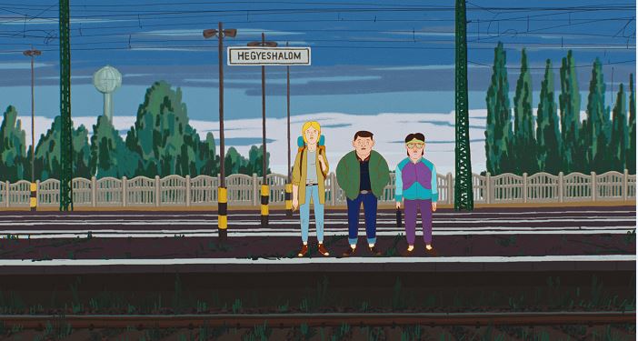 A Kék Pelikan című animációs film Kecskeméten