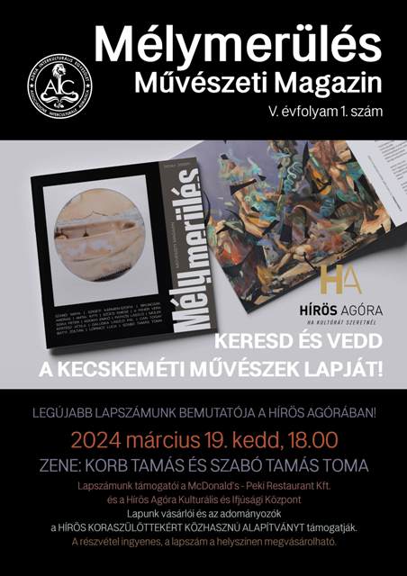 A Mélymerülés Művészeti Magazin első száma