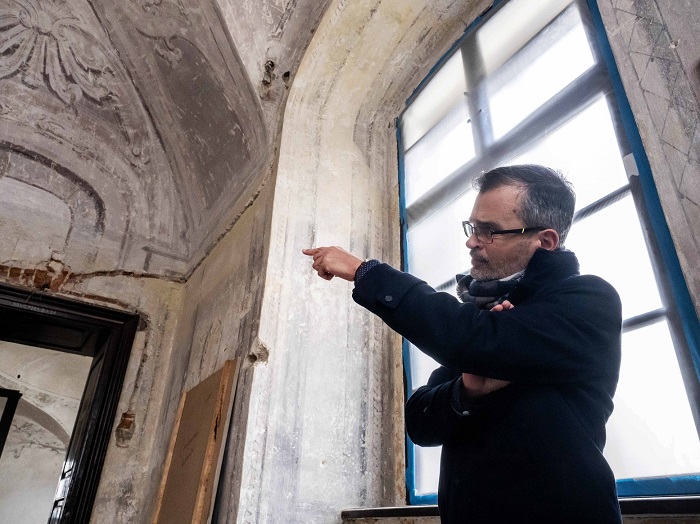 Különleges mennyezeti festmények Veszprémben